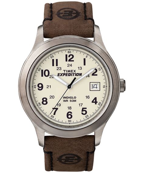 timex t49870 men's expedition metal field watch box weight|timex expedition leather strap.